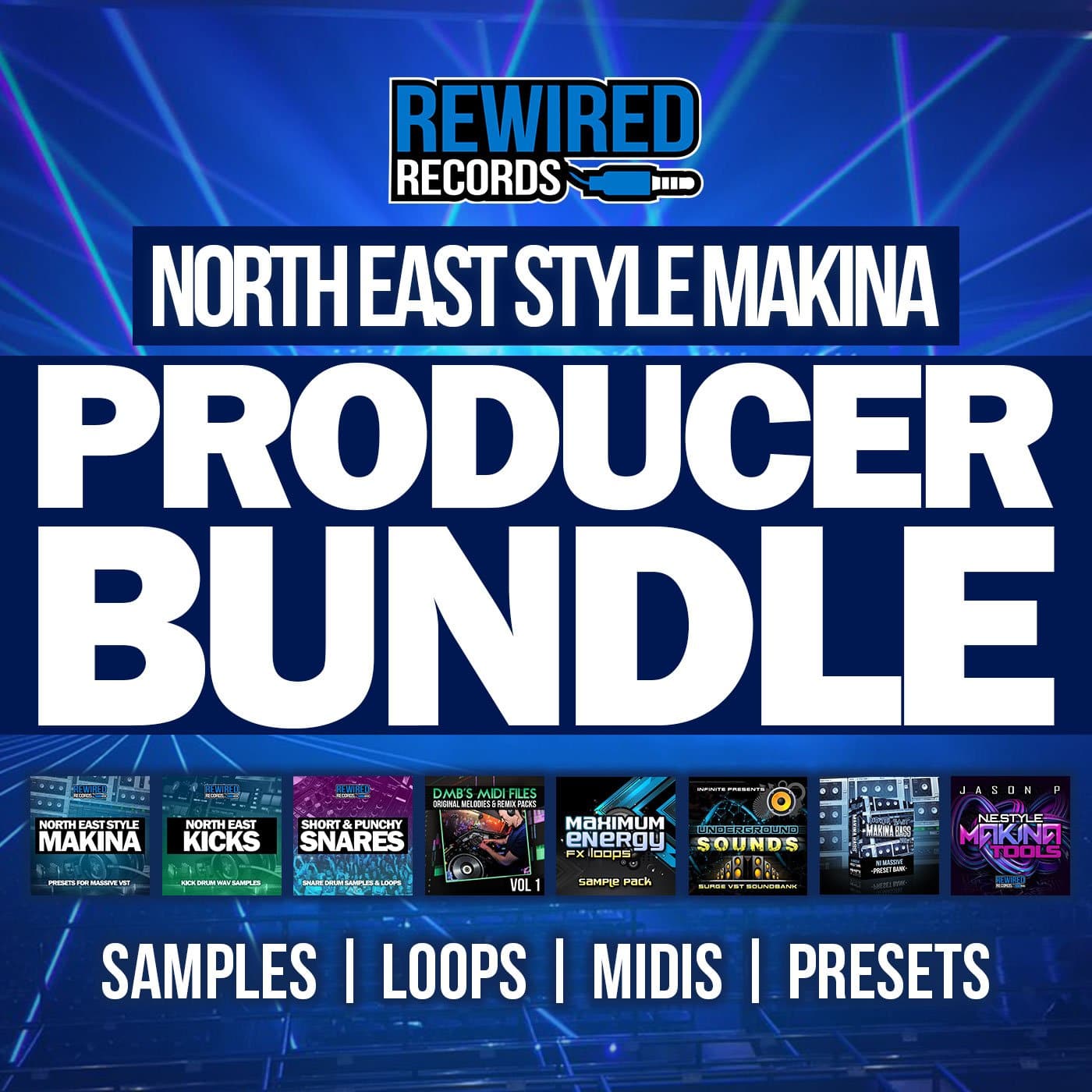 North East Style Makina Producer Bundle | Makina Sample Packs - Rewired Records
