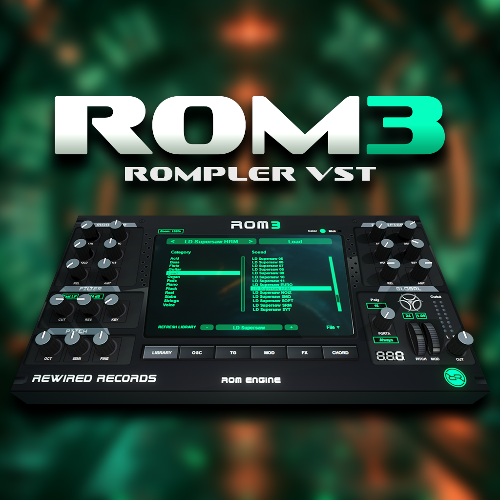 ROM3 VST – Rewired Records