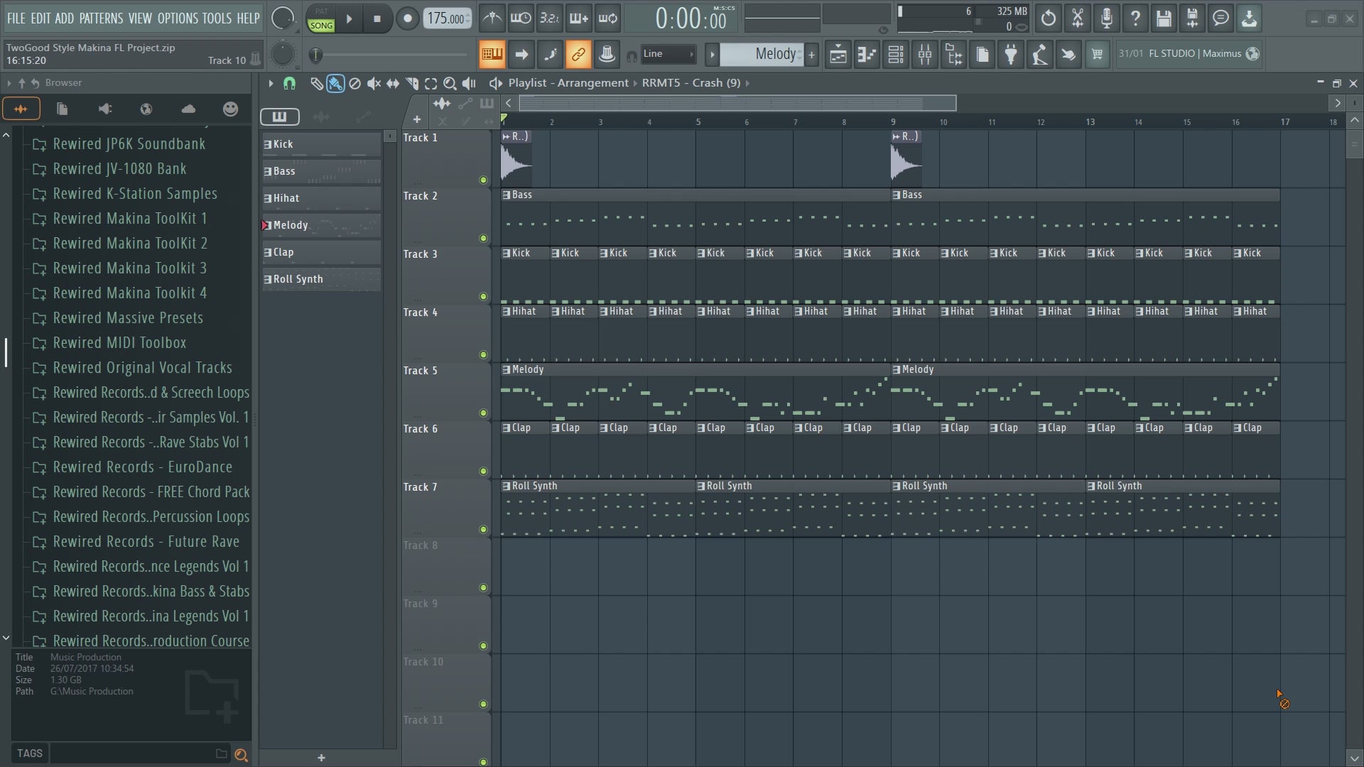 FL Studio Projects – Rewired Records
