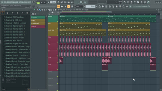 FL Studio Template - Spanish Style Makina Melody