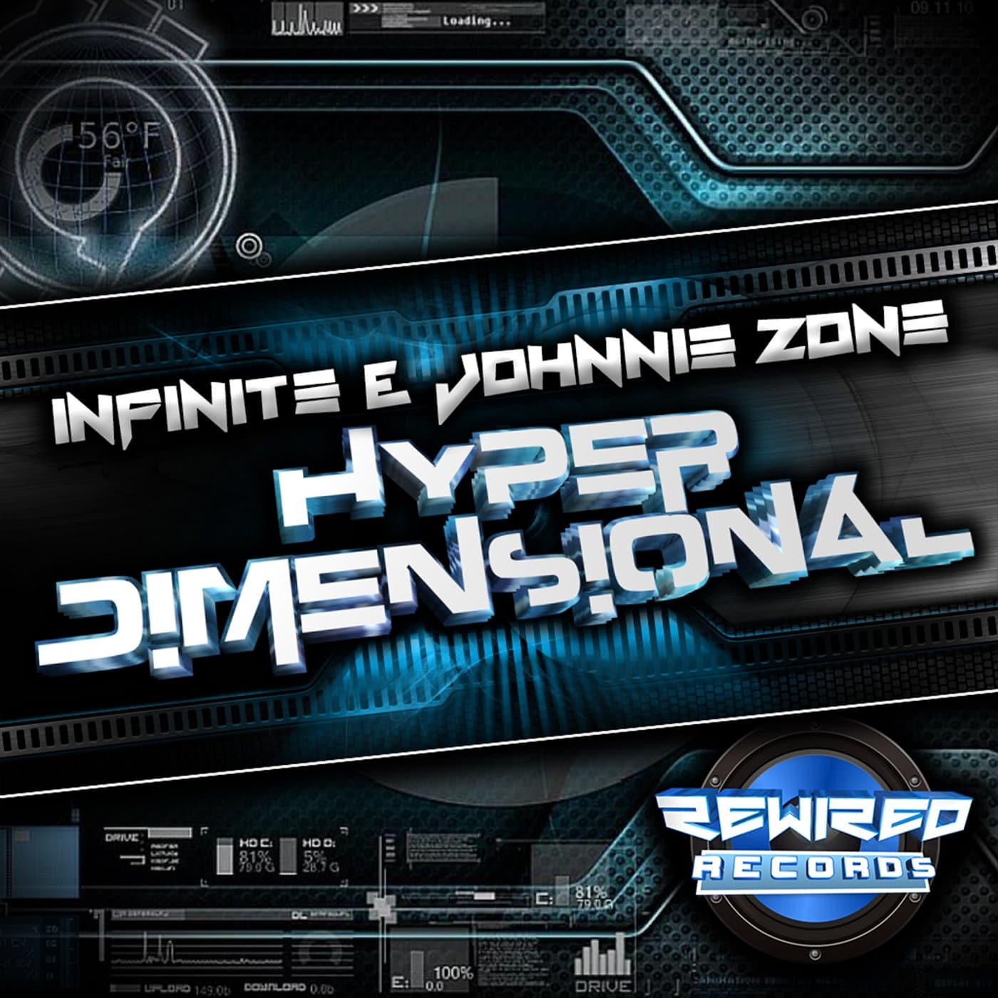 Infinite & Johnnie Zone - Hyper Dimensional – Rewired Records