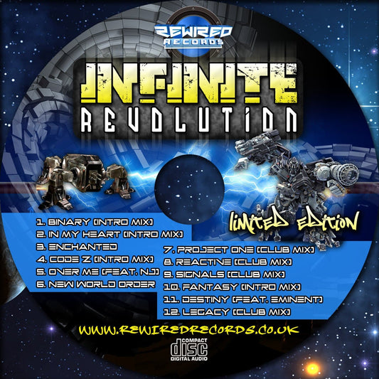 Infinite - Revolution (Limited Edition CD) - Rewired Records